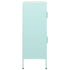 Lady Jillian -  Storage Cabinet Mint 80x35x101,5 cm Steel - Model 1